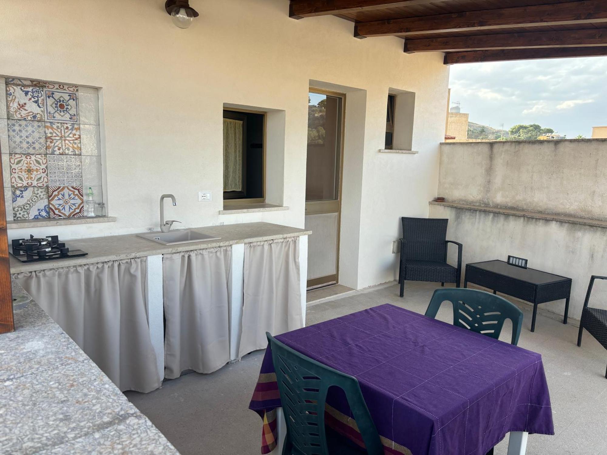 Camere Con Terrazzino Valderice Eksteriør billede